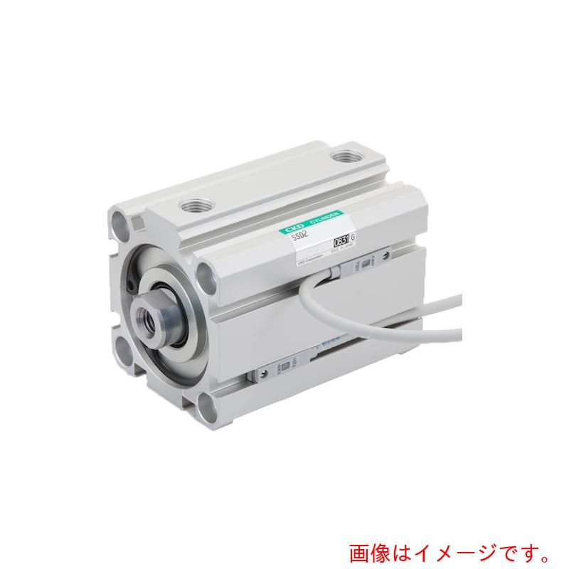 CKD　スーパーコンパクトシリンダ　スイッチ用マグネット内蔵　ＳＳＤ２－Ｌシリーズ　スイッチ付き　【品番：SSD2-L-32-30-T3H-D】