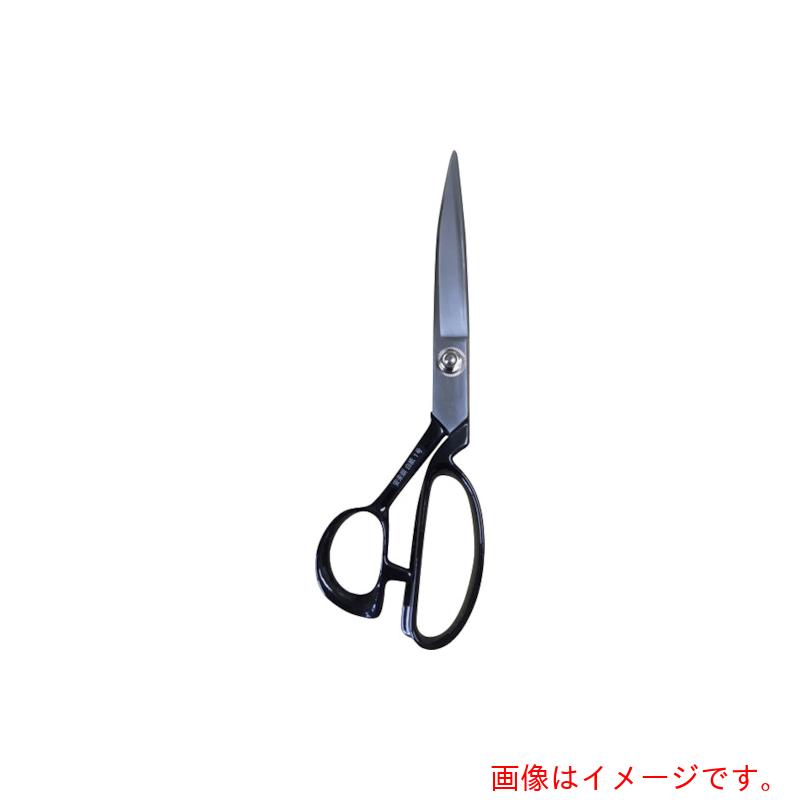 クロ赤ちょうちん（CLOVER） 布切剪刀２６ｃｍ 労働者階級用白鋼 【品番：671239】