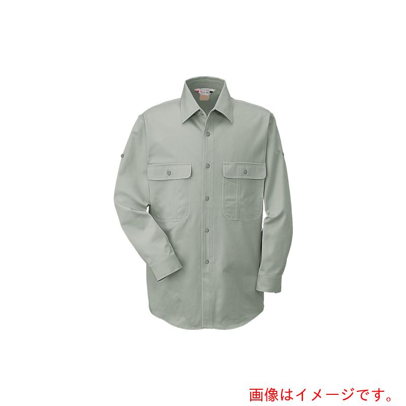 コーコス信岡（co-cos）　長袖シャツ８５０８　９グリーン　ＥＬ　【品番：8508-9-EL】 5,420円