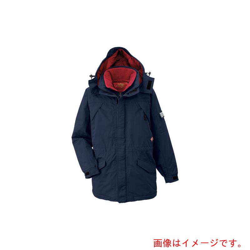 コーコス信岡（co-cos）　透湿防水コート（ムジ）８８６６　１　ネイビー　５Ｌ　【品番：8866-1-5L】