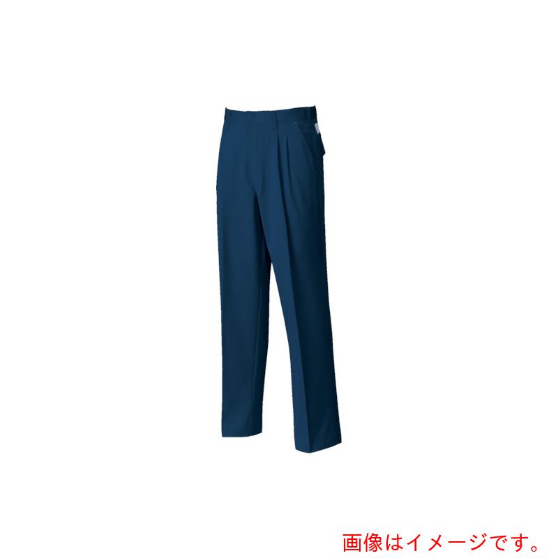 コーコス信岡（co-cos）　ツータックスラックスＡ－１１５３　１　ネイビーＭ１２０　【品番：A-1153-1-120】