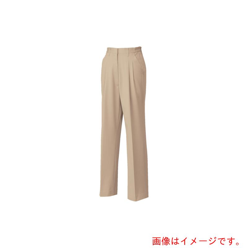 コーコス信岡（co-cos）　レディーススラックスＡ－１１５４　２ＬベージュＳ　【品番：A-1154-2-S】