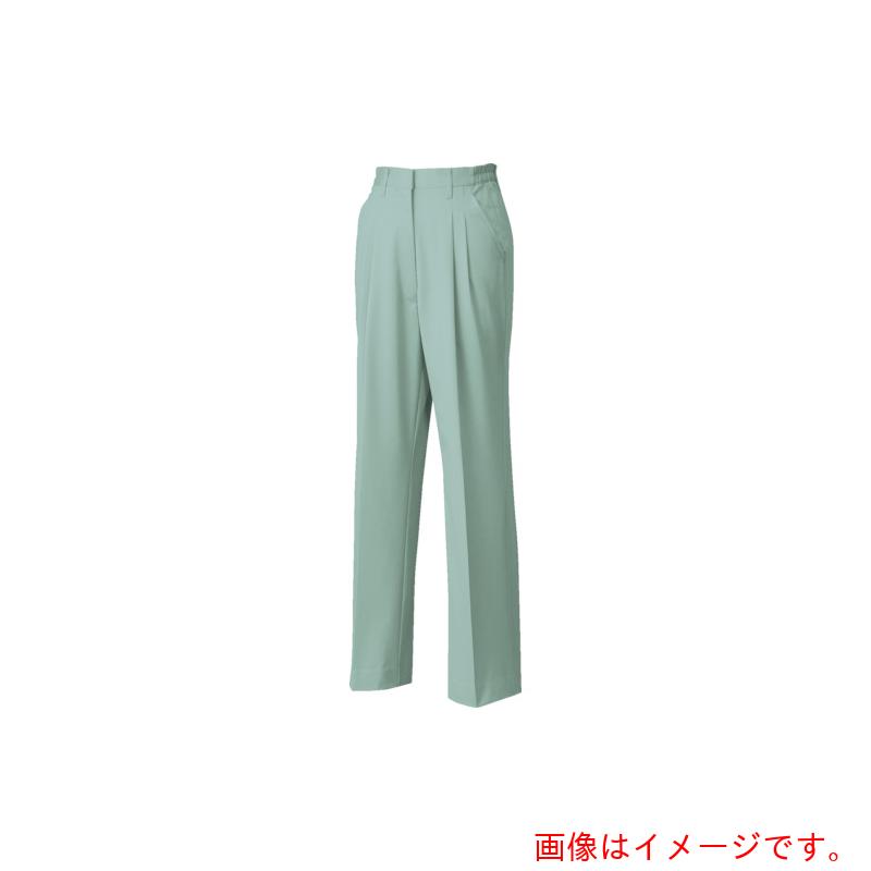 コーコス信岡（co-cos）　レディーススラックスＡ－１１５４　９　Ｆグリーン４Ｌ　【品番：A-1154-9-4L】