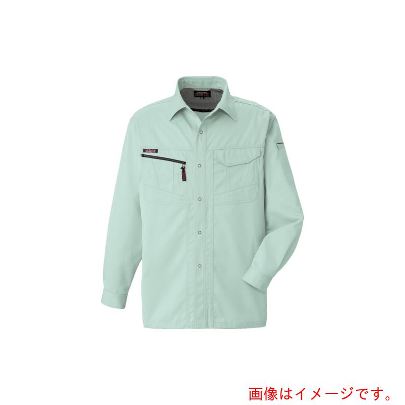 コーコス信岡(co-cos) 長袖シャツA-1768 9パウダーGEL 【品番:A-1768-9-EL】