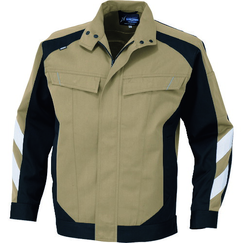 コーコス信岡（co-cos）　ブルゾン　Ａ－３１７０　１４カーキ　３Ｌ　【品番：A-3170-14-3L】