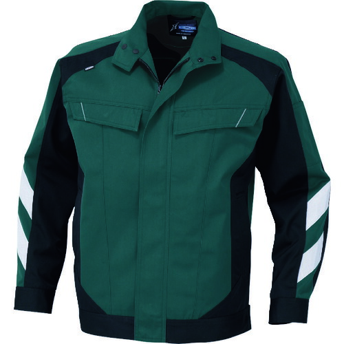 コーコス信岡（co-cos）　ブルゾン　Ａ－３１７０　９グリーン　ＬＬ　【品番：A-3170-9-LL】