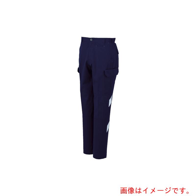 コーコス信岡（co-cos）　作業服　ノータックカーゴパンツ　Ａ－３１７５　１ネイビー　ウエスト７３ｃｍ　股下８０ｍ　【品番：A-3175-1-73】