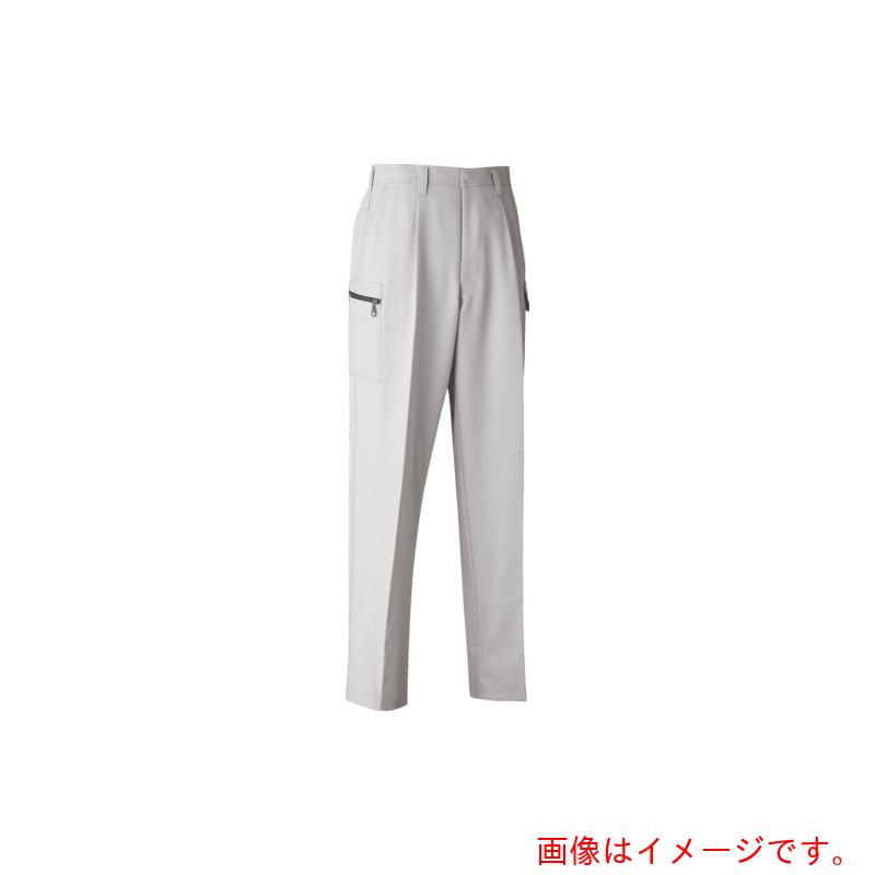 コーコス信岡（co-cos）　ワンタックカーゴパンツＡＳ－１７２５３　Ｍシルバー８８　【品番：AS17253-88】