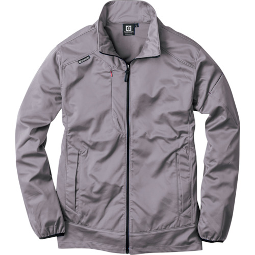 コーコス信岡（co-cos）　防寒ストレッチジャケット　グレー　３Ｌ　【品番：G-2340-3-3L】