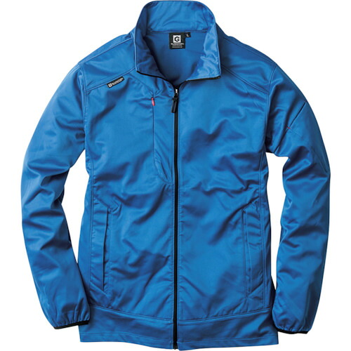 コーコス信岡（co-cos）　防寒ストレッチジャケット　ブルー　Ｌ　【品番：G-2340-6-L】