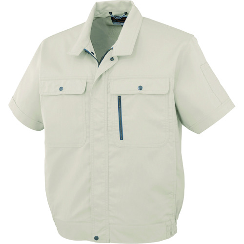 コーコス信岡（co-cos）　半袖ブルゾンＨ－１９０　３Ｓグレー　５Ｌ　【品番：H-190-3-5L】