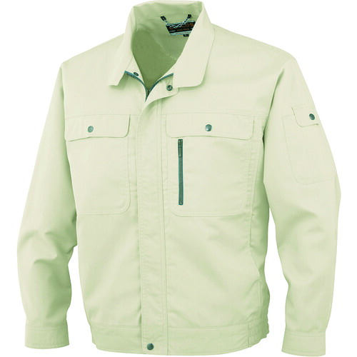 コーコス信岡（co-cos） 長袖上衣Ｈ－１９１ ５象牙色 ＬＬ 【品番：H-191-5-LL】 花・ガーデン・DIY-安全・保護用品-DIY・工具