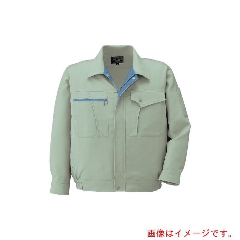 コーコス信岡（co-cos）　ブルゾンＫ－２１００　９　グリーン　４Ｌ　【品番：K-2100-9-4L】
