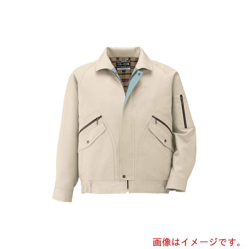 コーコス信岡（co-cos）　ブルゾンＰ－７７９０　５　アイボリーＬＬ　【品番：P-7790-5-LL】