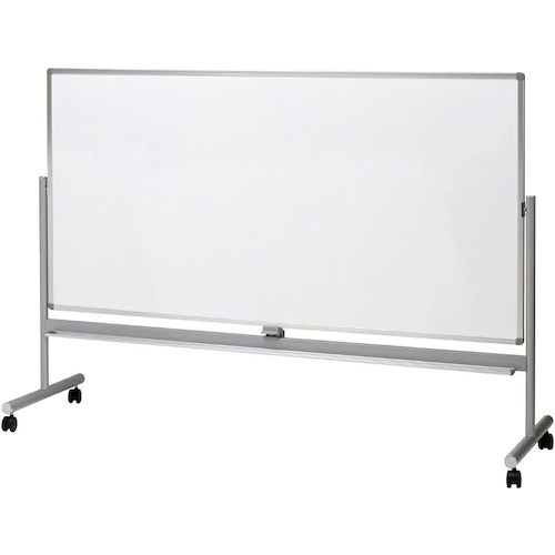 コマイ（COMAI）　幼児用回転式方面ホワイトボード　Ｗ１８９５ｍｍ　Ｈ１３２０ｍｍ　【品番：KCB-36SW】