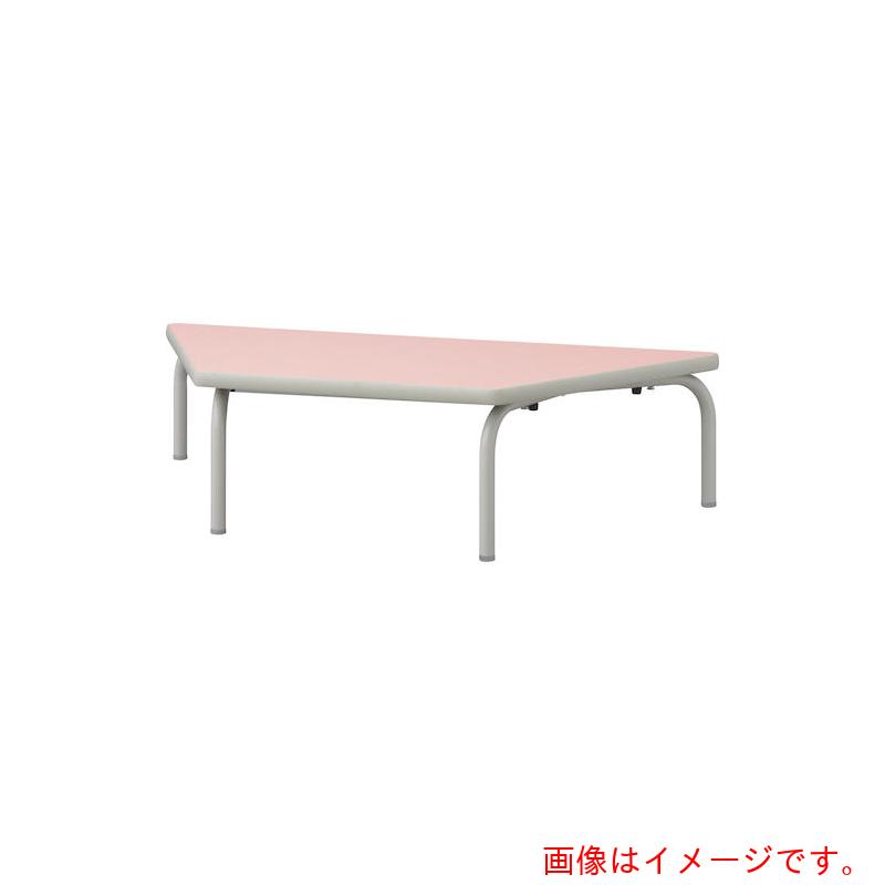 【別途貨物輸送あり】コマイ（COMAI） スタッキングテーブル座卓 台形さくら色 【品番：S-N3A-PI】 インテリア・寝具・収納-オフィス家具