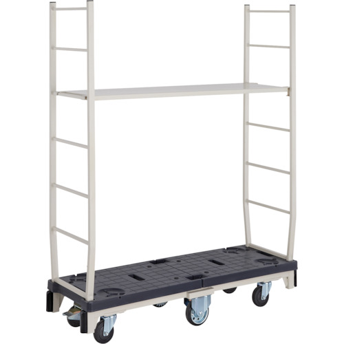 【別途送料あり】山崎産業（CONDOR）　６輪台車　【品番：CA752-000X-MB】