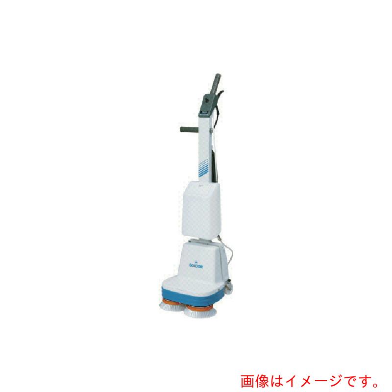 【別途貨物輸送あり】山崎実業（CONDOR） 床洗いもの備品 ツーブラシポリシヤーＣＰＷ－６ 【品番：E-60-1】