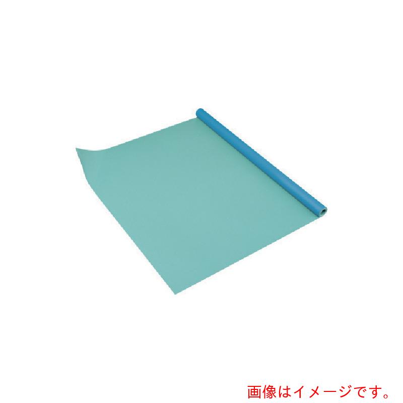 山崎実業（CONDOR） 床保護すること腰掛け ニュ－立ち会い場シ－ト ０．４２粍厚 幅１３７０粍×２５ｍ ライトグリーン 【25個】 【品番：F-164-42-25】