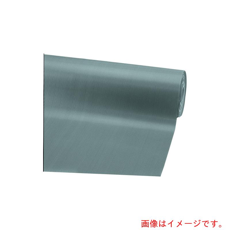 山崎製作（CONDOR） 床保護すること居敷き 天然ゴム筋入長引っ敷き 幅１０００粍×２０ｍ ５粍厚 薄墨色 【品番：F-25-10-5-GR】 その他-日用品雑貨・文房具・手芸
