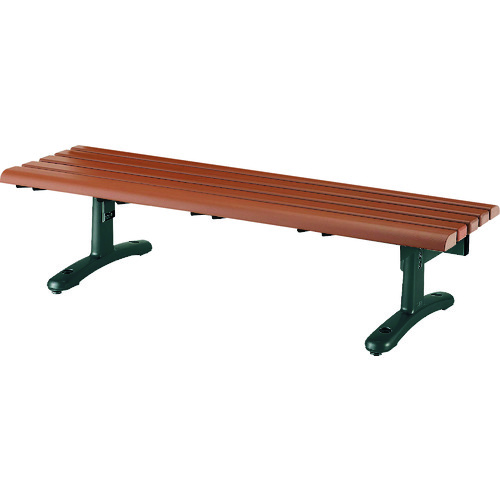 山崎産業（CONDOR）　屋内外用　ベンチ　ＹＢ－１１１Ｌ－ＷＮ１８００（背なし）　【品番：YB-111L-WN】