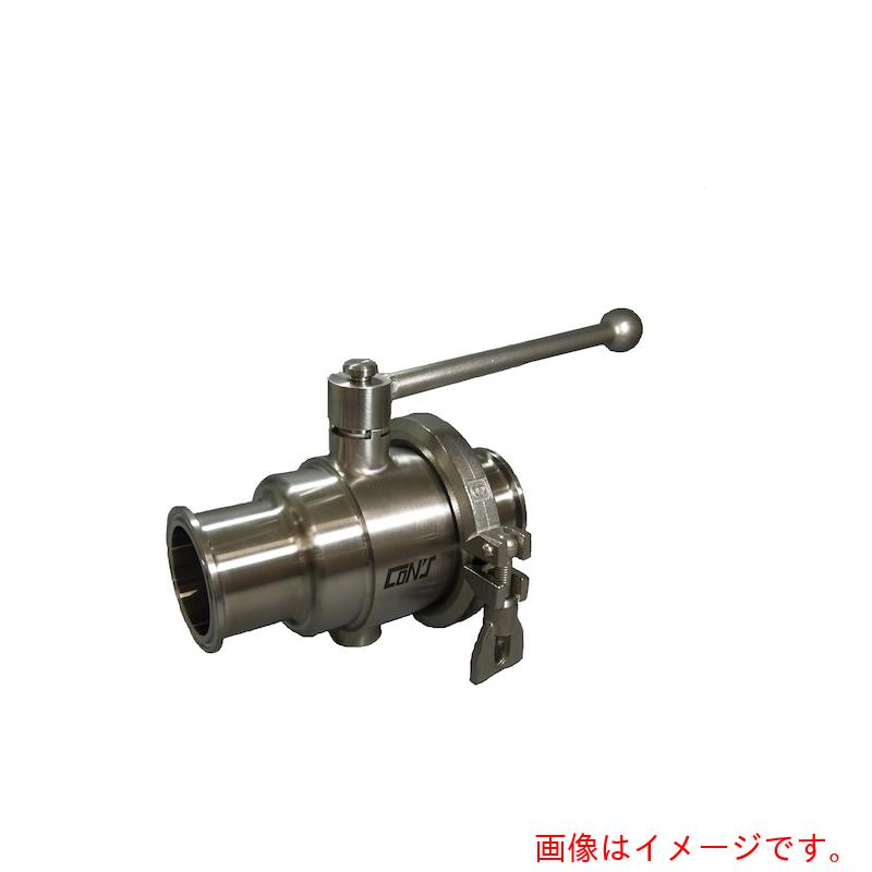 コンサス　３１６Ｌ　分割式サニタリ　ボールバルブＣＳＳＤ　ヘルール１Ｓ　【品番：CSSD-FS3-10S】
