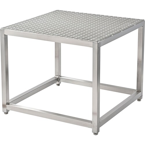 手工芸品細工物 ステンレス鋼やり方用踏台 溶接一体型 【品番：SUSF1-606030】