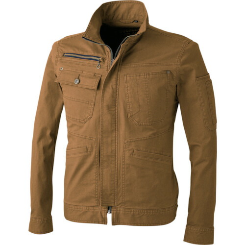 CUC　ＣＨＵＳＡＮ　ドビースリムストレッチ・長袖ジャケット　Ｄ・カーキ　Ｌ　【品番：8047-808-L】 5,302円