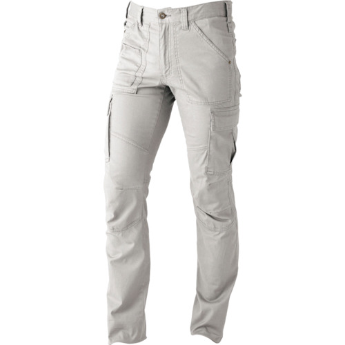 CUC　ＣＨＵＳＡＮ　ドビースリムストレッチ・カーゴパンツ　アッシュ・グレー　Ｓ　【品番：8056-818-S】