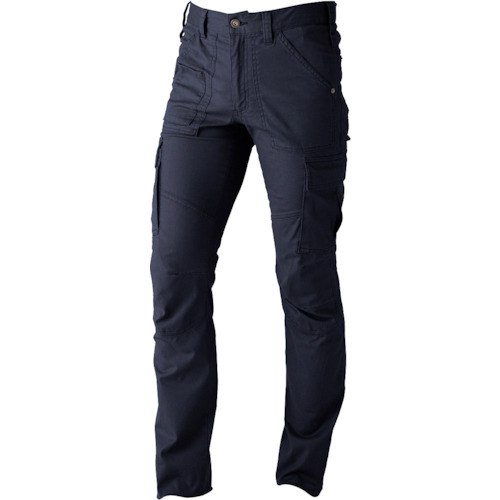 CUC　ＣＨＵＳＡＮ　ドビースリムストレッチ・カーゴパンツ　ネイビー・ブラック　３Ｌ　【品番：8056-819-3L】