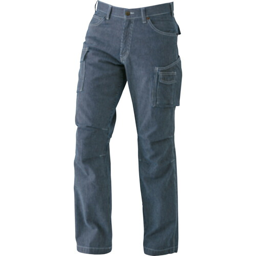 ★CUC　ＣＨＵＳＡＮ　スリムカーゴパンツ　インディゴブルー　５Ｌ　【品番：8116-17-5L】｜住設プロ　店 6,435円