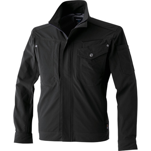 CUC CHUSAN コーデュラ2WAYストレッチ長袖ブルゾン N・ブラック M 【品番:8308-814-M】