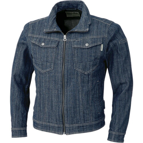 CUC　ＣＨＵＳＡＮ　長袖ブルゾン　インディゴブルー　Ｌ　【品番：8677-17-L】