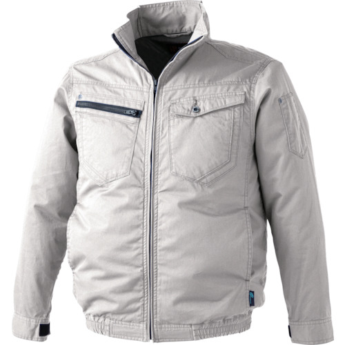★CUC　ＣＨＵＳＡＮ　ＷＺ　ワンウォッシュコットン・ジャケット　アッシュ・グレー　ＸＬ　【品番：9159-818-XL】｜住設プロ　店