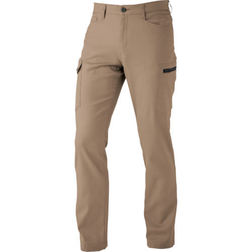 CUC　ＣＨＵＳＡＮ　ドビーストレッチＴ／Ｃ　メンズカーゴパンツ　カーキ　１３０　【品番：2815-08-130】