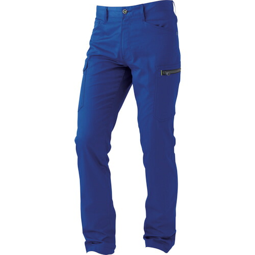 CUC　ＣＨＵＳＡＮ　ドビーストレッチＴ／Ｃ　メンズカーゴパンツ　ミッド・ブルー　９１　【品番：2905-820-91】