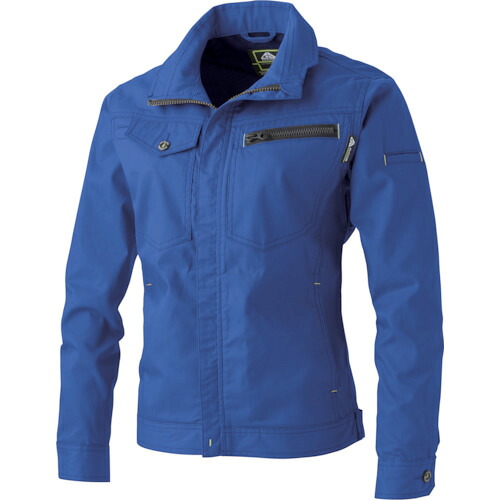 CUC　ＣＨＵＳＡＮ　ドビーストレッチＴ／Ｃ　長袖ブルゾン　ミッド・ブルー　Ｓ　【品番：2908-820-S】