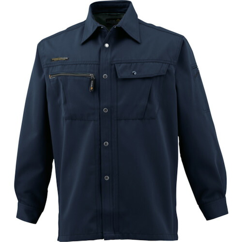 CUC　ＣＨＵＳＡＮ　長袖シャツ　コン　６Ｌ　【品番：3501-02-6L】