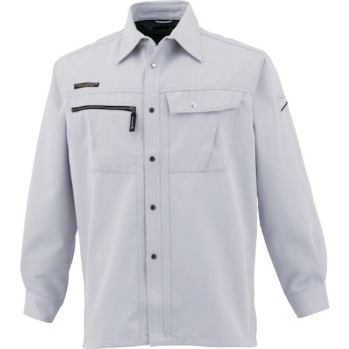 CUC　ＣＨＵＳＡＮ　長袖シャツ　シルバー　４Ｌ　【品番：3501-26-4L】