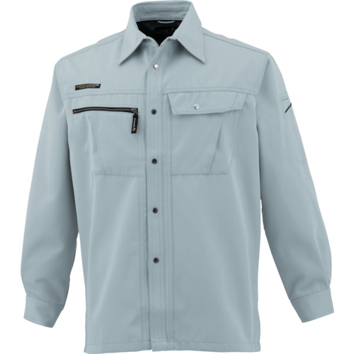 CUC　ＣＨＵＳＡＮ　長袖シャツ　ミントグリーン　３Ｌ　【品番：3501-40-3L】
