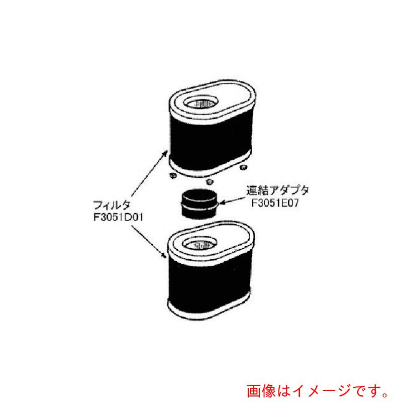 【別途貨物輸送あり】ダイヘン（DAIHEN） 水漉し繋ぎ合わせるアダプター 【品番：F3051E07】