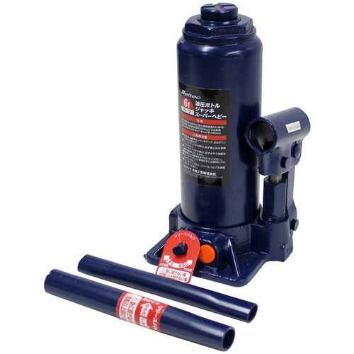 大自工業　Ｍｅｌｔｅｃ　６ｔ油圧ボトルジャッキスーパーヘビー　【品番：FA-72】