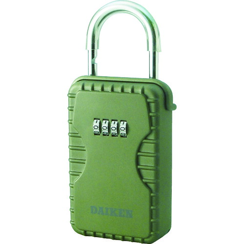 ダイケン（DAIKEN）　ボックス付南京錠　キー保管ボックス　ＤＫ－Ｎ２００　【品番：DK-N200】
