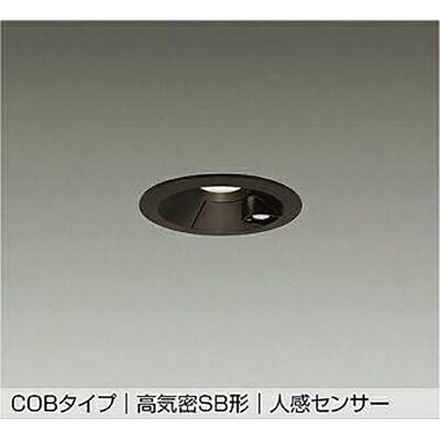大光電機(DAIKO) 人感センサー付ダウンライト 【品番:DDL-5699YB】