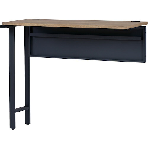 【別途送料あり】ダイシン工業（DAISHIN）　レクタ　デスク　連結タイプ　ブラックフレーム　１８００×４５０×７２０　【品番：FD1845-07CB-MPA】