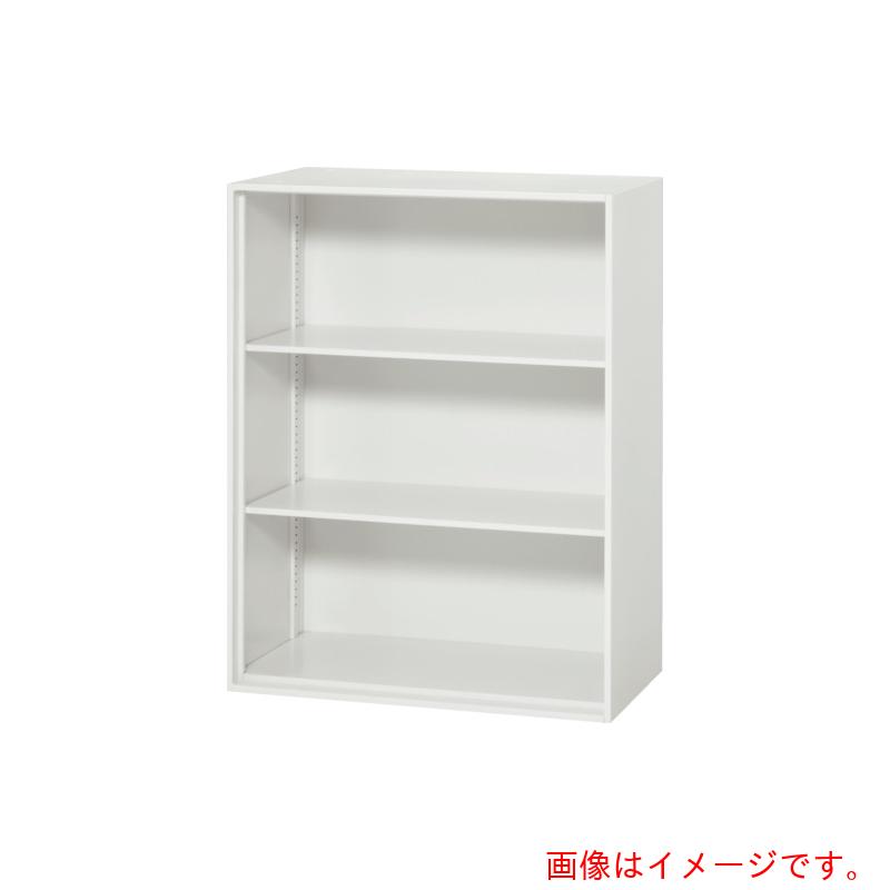 【別途送料あり】ダイシン工業（DAISHIN）　壁面収納庫　オープン型　上下兼用Ｗ８００　ホワイト　【品番：V840-10K】