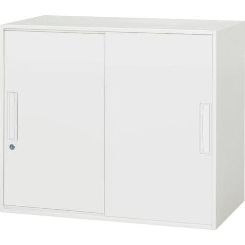 【別途貨物輸送あり】ダイシン加工（DAISHIN） 壁面納める庫 引戸型 上下兼用Ｗ８００ 白いこと 【品番：V845-07S】