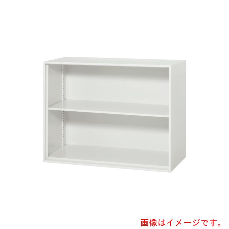 【別途貨物輸送あり】ダイシン実業（DAISHIN） 壁面納める庫 開けはなし型 上下兼用Ｄ４００ 白いこと 【品番：V940-07K】