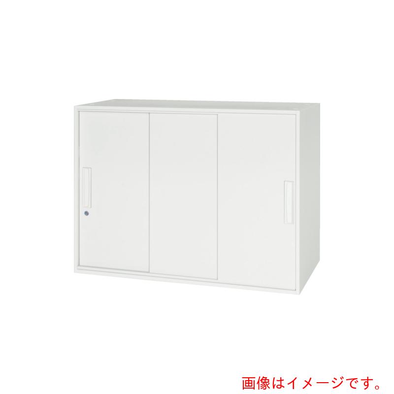【別途貨物輸送あり】ダイシン実業（DAISHIN） 壁面納める庫 ３枚引戸型 上下兼用Ｄ４００ 白いこと 【品番：V940-07TS】