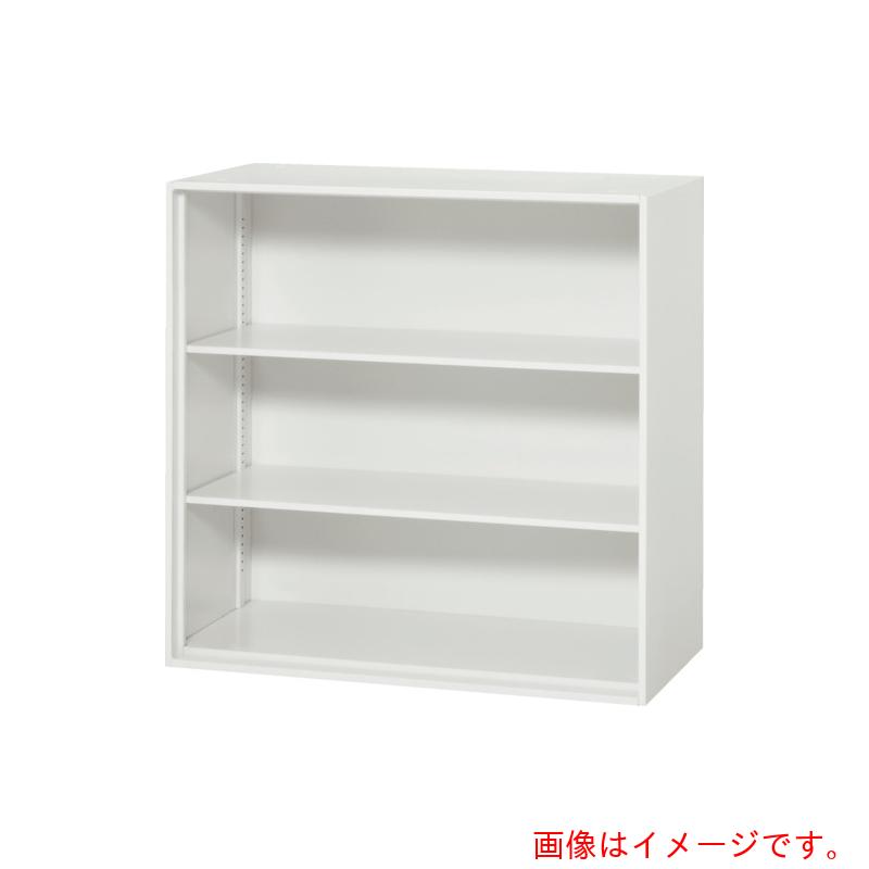 【別途貨物輸送あり】ダイシン製作（DAISHIN） 壁面納める庫 開けっ広げ型 上下兼用Ｄ４００ 白いこと 【品番：V940-09K】